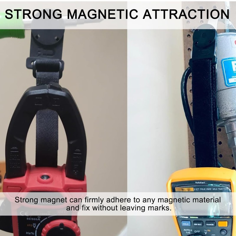 Multimeter Magnetic Hanging Strap Multifunctional Adjustable Magnetic Straps Kit Durable