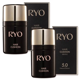 Ryo Hair Cushion Natural Brown 5.0 7g 2pcs / 려 헤어쿠션 자연갈색5.0 7g 2개