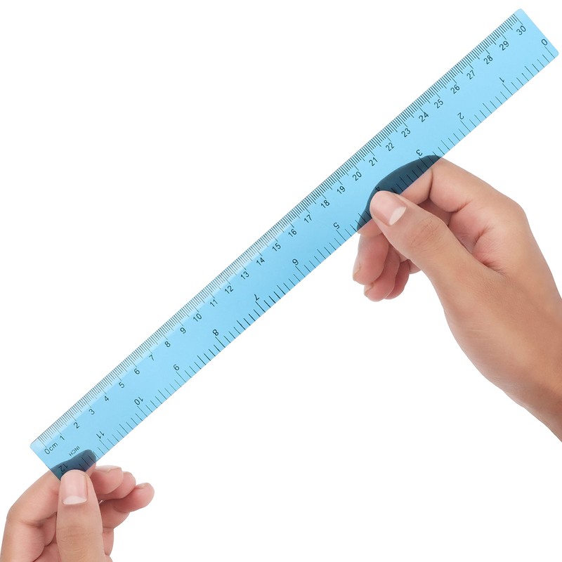 Belle Vous 24 Pack School Ruler - 30cm/11.81 inches -