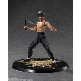 BANDAI SPIRITS S.H. Figuarts Bruce Lee Legacy 50th Ver., Approx. 5.1 inches (130 mm), PVC & ABS, Pre-painted Action Figure