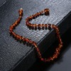 Baltic Amber Necklace for Adults (Women/Men) | 13.7 Inches(35 cm)
