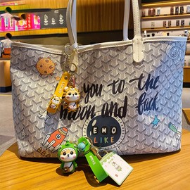 JINZHOUFZ PVC Shiba Inu Keychain Kawaii Keychain for Women-Cute Keychains Adorable Backpack Car Keyring Charms (pig)