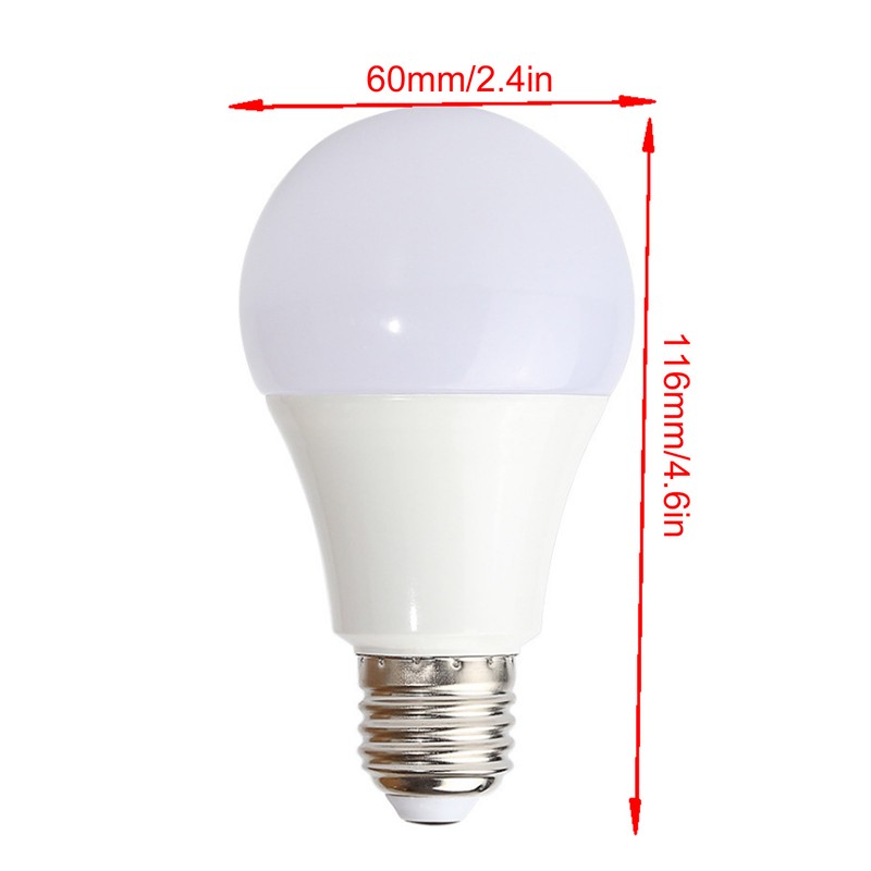 2Pcs E27 LED Light Bulb NonDimmable Energy Saving Lamp 13W/1560LM