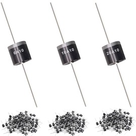 Youmile 90 pcs Rectifier Diode kit 6A10, 10A10, 20A10 High Power Rectifier Diode 1000 Volt Electronic Silicon Diodes Schottky R-6 Axial Switching Doorbell Diodes for DIY Electronics Project