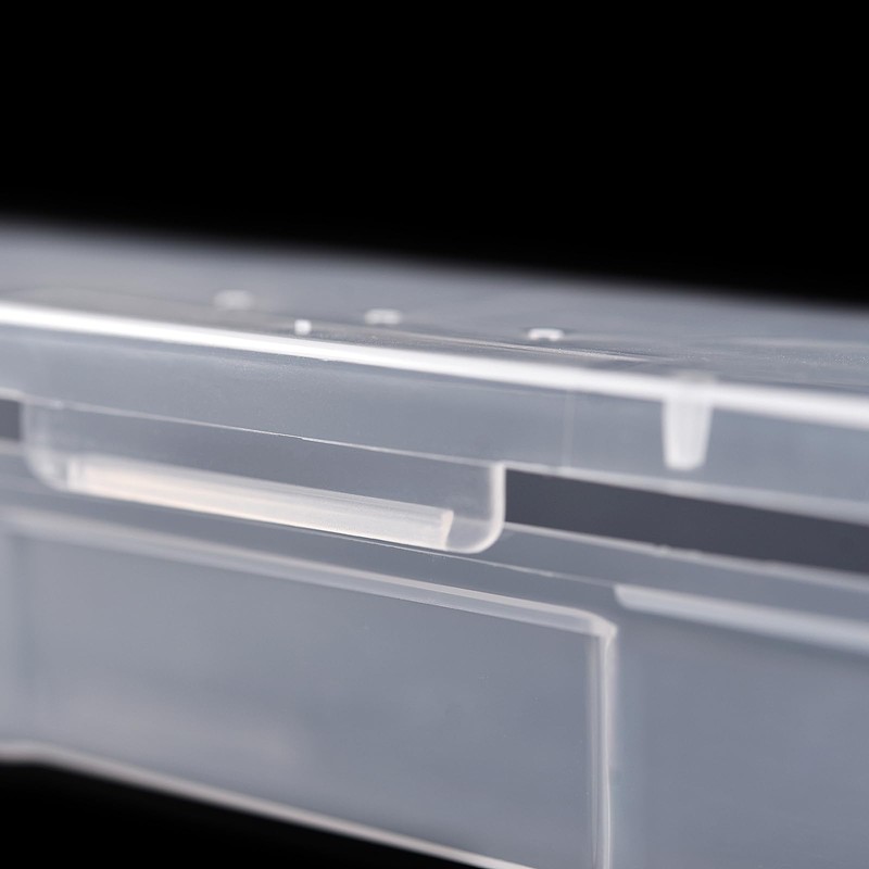 siyuwuro 4Pcs Transparent Storage Boxes For Nail Tool Professional Pedicure