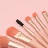 YMJ Set De Brochas Maquillaje 8 Piezas Profesional Estuche Viaje