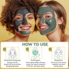 Turmeric C Clay Face Mask, Dead Sea Mud Mask, Green