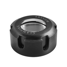FOCMKEAS ER25-UM M32 Thread Collet Clamping Nuts,Spring Collet Nuts,High Precision Clamping Tool With Dynamic Balance Holes For Cnc Machine Engraving Machining Milling Chuck Holder Lathe