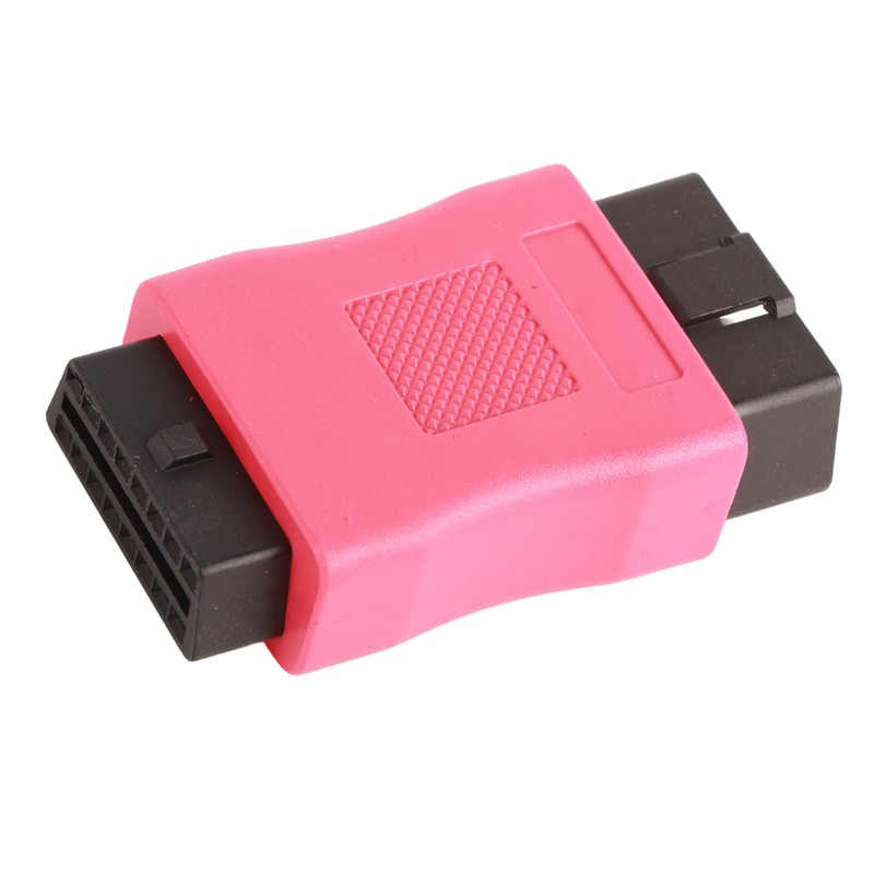 OBD2 Male to Female Connector Adapter OBDII Plug for Vehicle