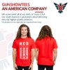 GunShowTees RED Friday Remember Everyone Deployed Shirt, 2X-Large, Red
