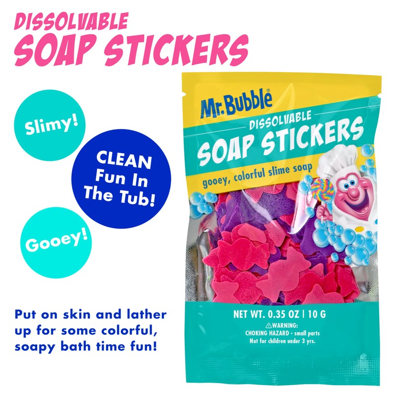 Mr. Bubble Ultimate Pack of Bath Time Fun 4 Favorites,