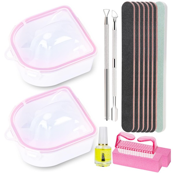 YGQQOY Nail Soaking Bowl, Soak Off Bowl Acetone Proof for