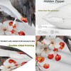 Doobicy Christmas Robin Bird Pillow Covers 18x18 Set of 2