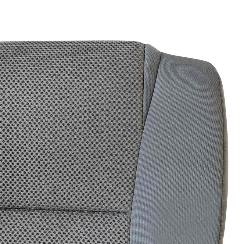Priprilod Gray Cloth Driver & Passenger Side Bottom Replacement Seat