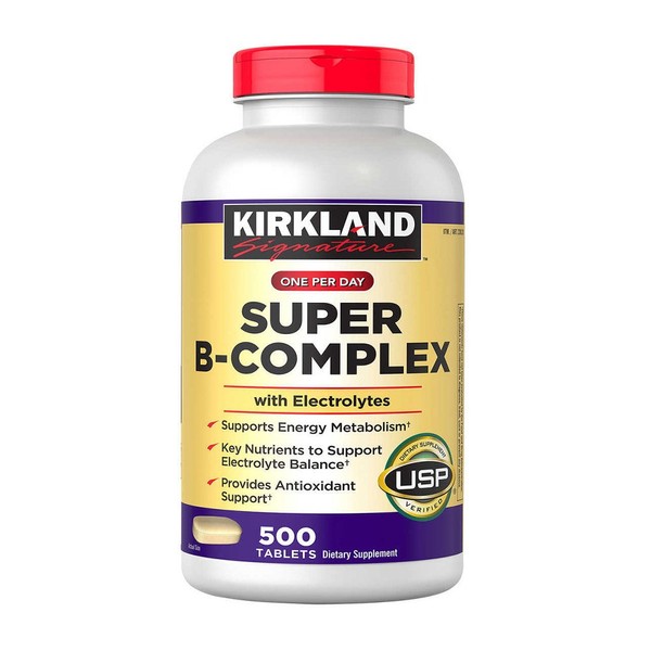One Per Day Super Vitamin B Complex with Electrolytes, 500