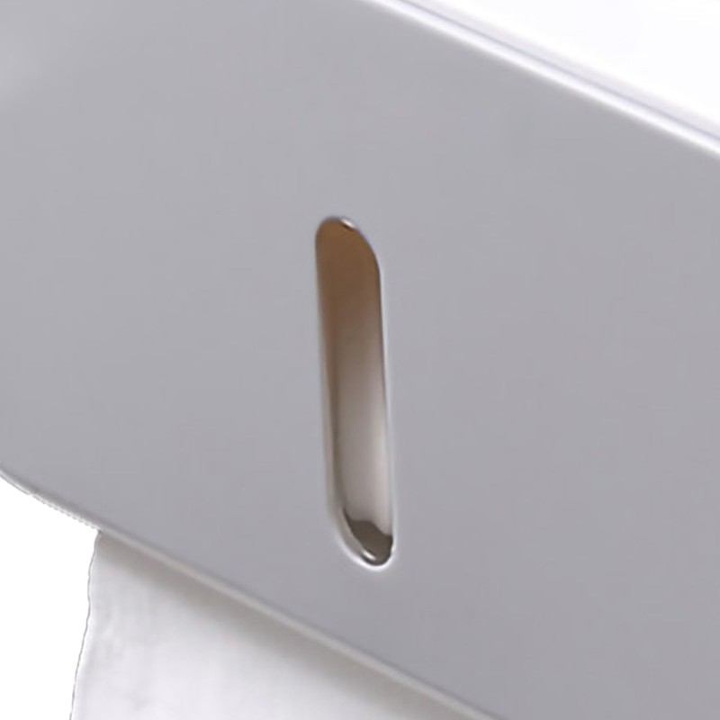 Wall Mounted Tissue Box Dual Paper Outlet Waterproof and Moistureproof