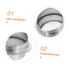 Tofficu Exterior Wall Vent Cover Stainless Steel Exhaust Vent Cap