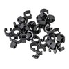 Qrity Pack of 40 Plastic C-Clip, Bicycle Clip, Bicycle Pull