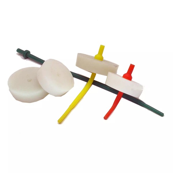 PBTP Powder Coating Silicone Masking Plug Stem Green .750" X