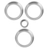 4Pcs AC Air Conditioning Knob Trim Cover Fit For Range
