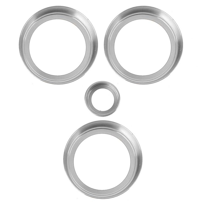 4Pcs AC Air Conditioning Knob Trim Cover Fit For Range