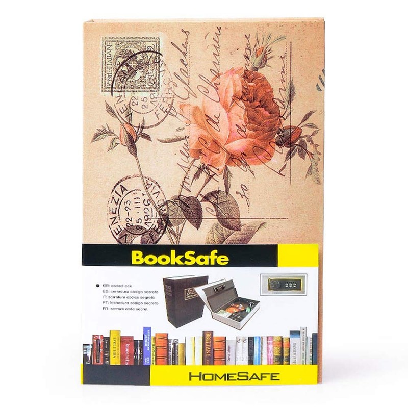 Diversion Book Safe, Dictionary Secret Cash Safe Box with Combination