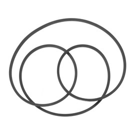 BESPORTBLE Push Mower Striping Kit Included Lawn Mower Drive Belt Easy Replacement Wide Compatibility