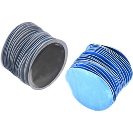 Parche de reparación de neumáticos 58mm, 80 piezas de caucho redondo para pinchazos, parche frío sin cámara universal para coche, moto y bicicleta