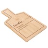 Bamboo Serving Board - Foodie Gift: Eco-Friendly, Durable & Food