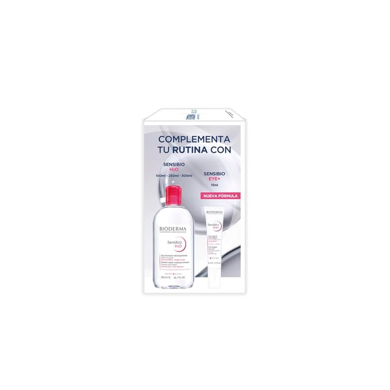 BIODERMA, Sensibio Kit Rutina Calmante, Gel Moussant 100ML, y Defensive
