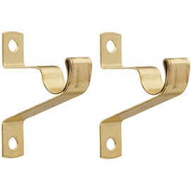 Kenney KN826 7/16" Brass Rod Bracket