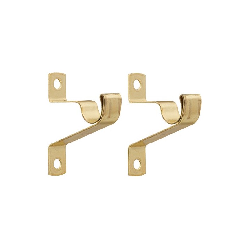 Kenney KN826 7/16" Brass Rod Bracket