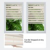 Joydeco Cordless Zebra Blinds for Windows, Dual Layer Light Control