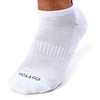 Rich Cotton Men's Multi-Pack Cushioned Performance No Show Socks -
