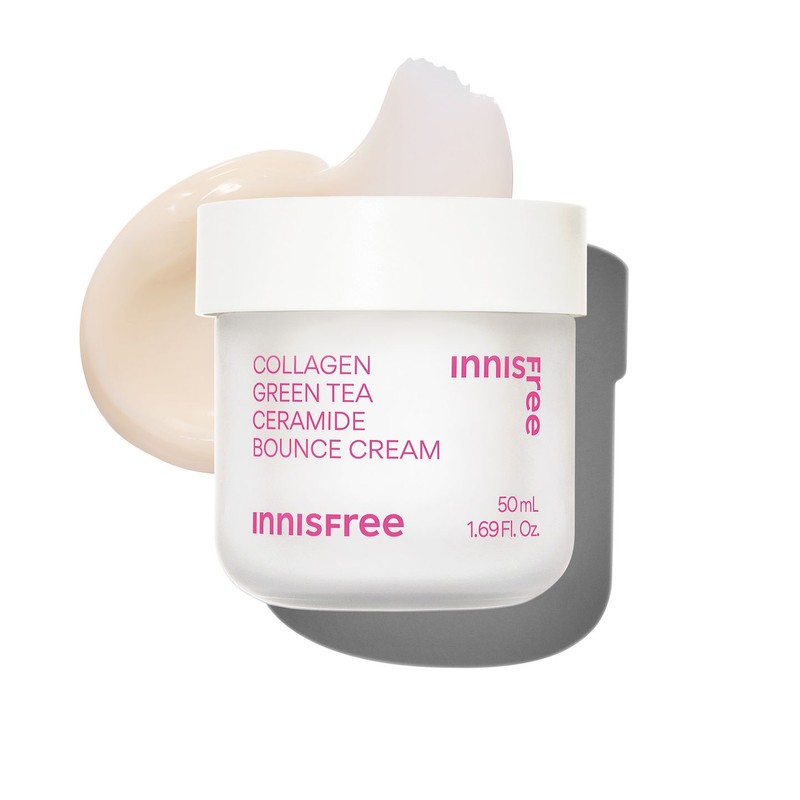 Innisfree [Gift Included] Collagen Green Tea Ceramide Elastic Barrier Cream