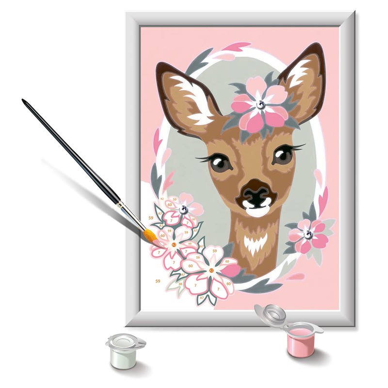 Ravensburger Painting by Numbers 28983 - Cute Deer - Painting
