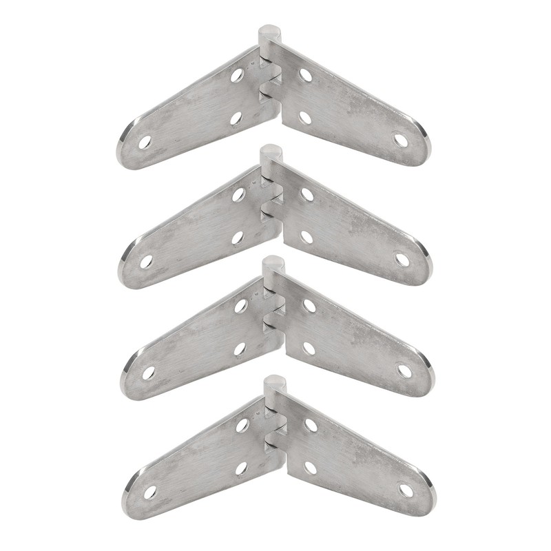4Pcs Door Hinges 316 Stainless Steel Marine Grade for Boat