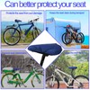 JIAJUNFS Waterproof Bicycle Seat Covers Rainproof, UV-Resistant dustproof and Windproof