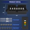 CheeMuii 7 Way Trailer Junction Box Weatherproof 7 Pin Trailer