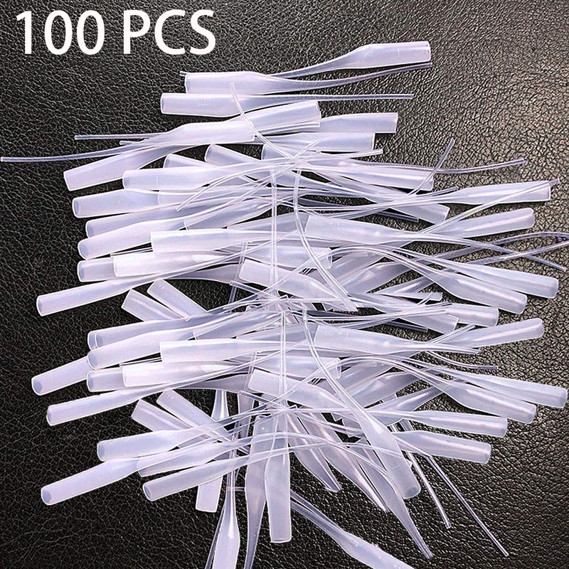 PAGOW Glue Micro Tips, 100 PCS Precision Micro-Tips, Glue Extender