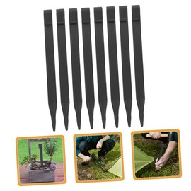BESPORTBLE 8pcs Landscape Stakes Durable Lawn Fastening Nails for Garden Outdoor Use Tent and Awning Anchors Soil Tension Anchors for Landscaping and Patios