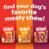 Oinkies Bacon Wrapped Twists, Real Meaty Chews, 14 Count