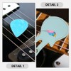 ERINGOGO 1 Set Guitar Pick Bag, Folk Guitar Pick, Guitar