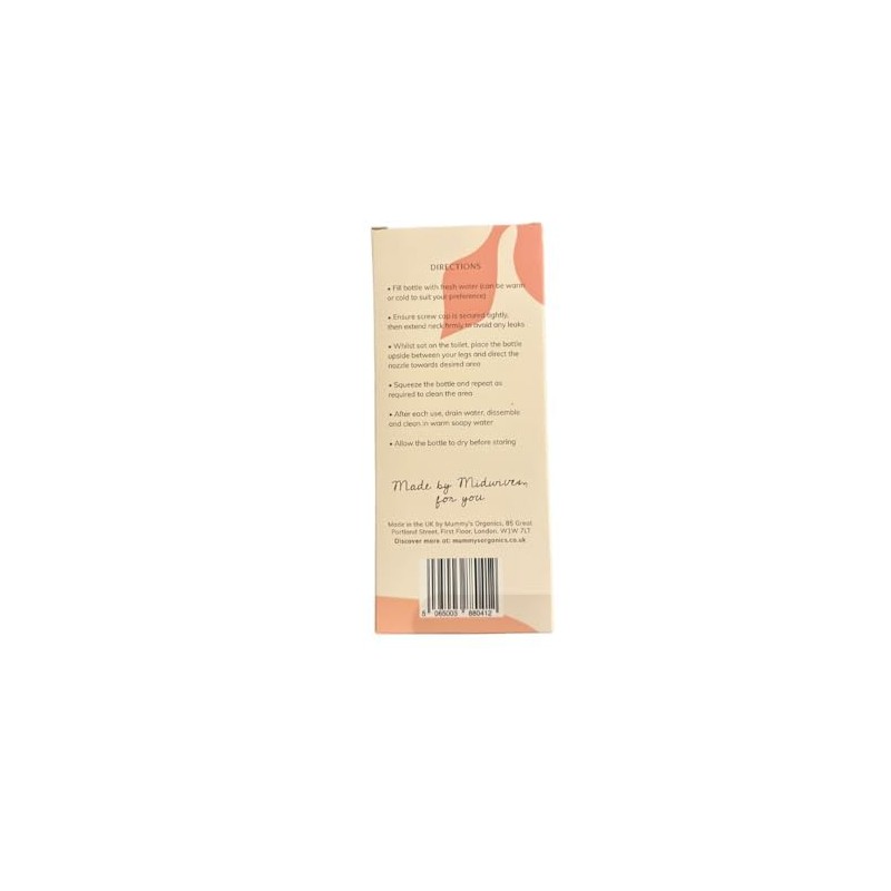 Mummy’s Organics Post Birth Perineal Wash Bottle Upside Down Squeezy