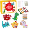 DIY Sewing Kit Children, Sewing Set Animal Shapes Felt Craft