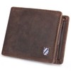 Hodalump Genuine Leather Men's Wallet in Gift Box with RFID