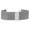 Eichmüller BandOh 22 mm Milanese Watch Strap Silver with Magnetic