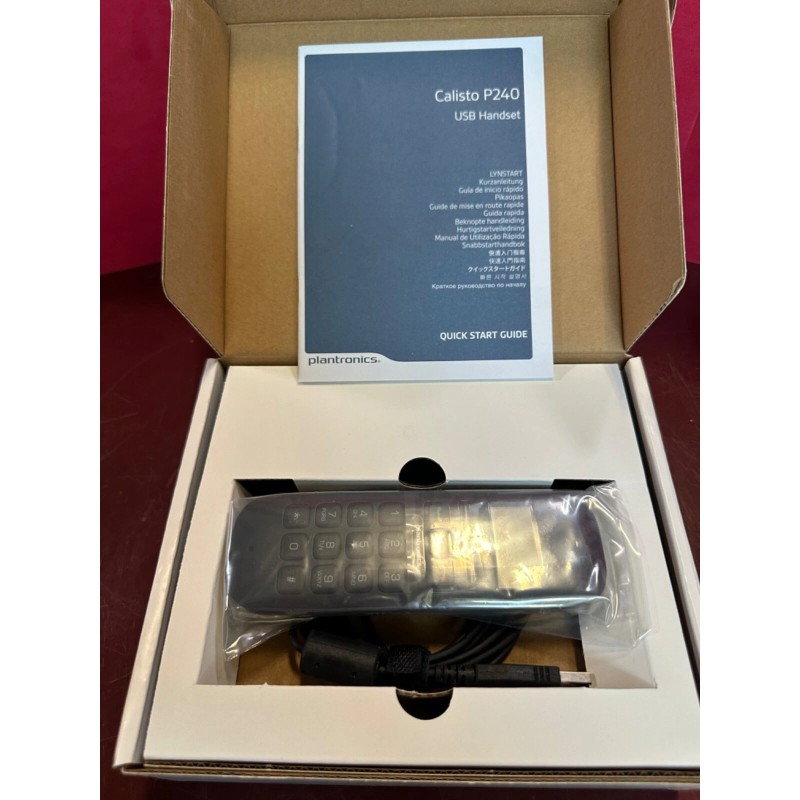 Plantronics NEW Plantronics Calisto P240 USB Unified Communications Handset 57240.004