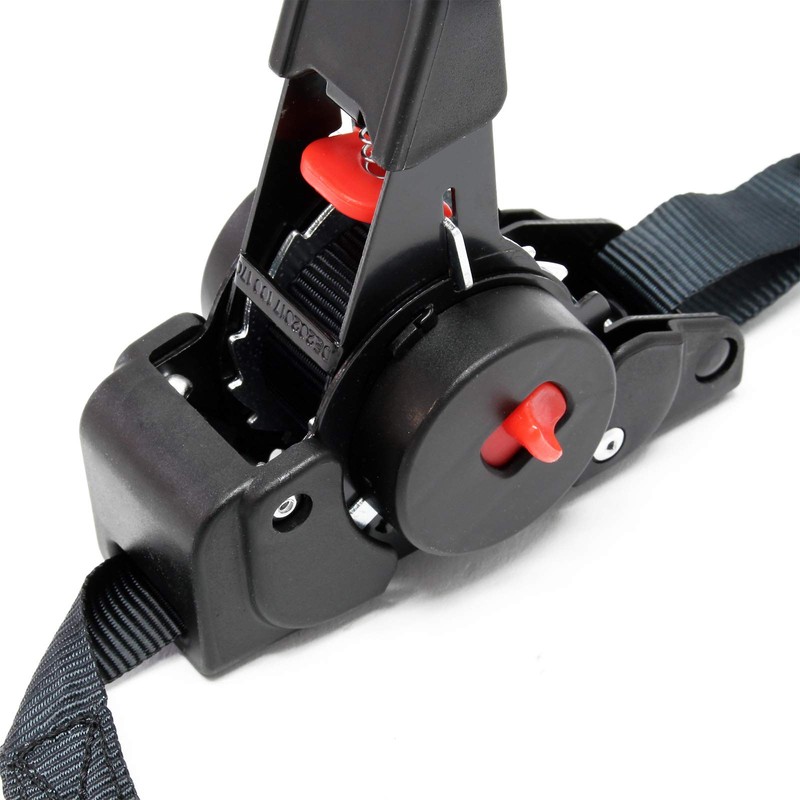 Wiltec 2 x Automatic Lashing Strap 100 daN Tensile Load