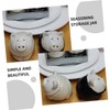 LABRIMP Ceramic Pig Jar Wedding Seasoning Pot Pig Pepper Salt